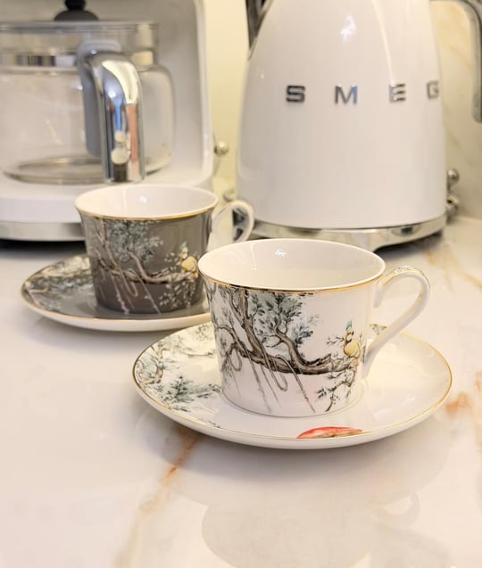 Mikasa Moor Plomo 2li Çay Fincanı Seti
