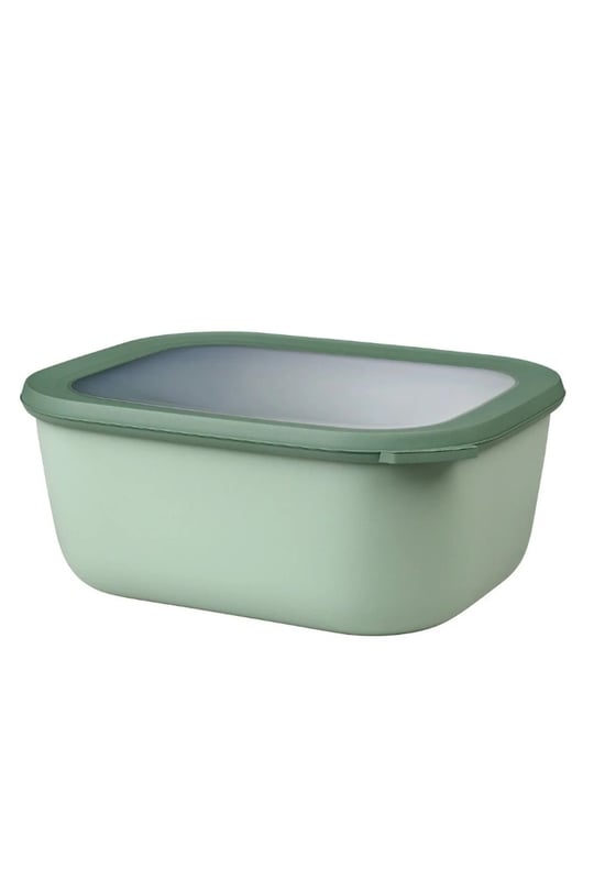 Multi Bowl Cirqula Rectangular Saklama Kabı 3000 ml – Yeşil