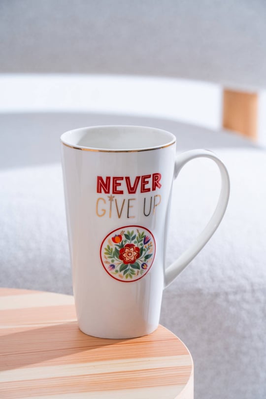 Peony Porselen Kupa - 500 ml