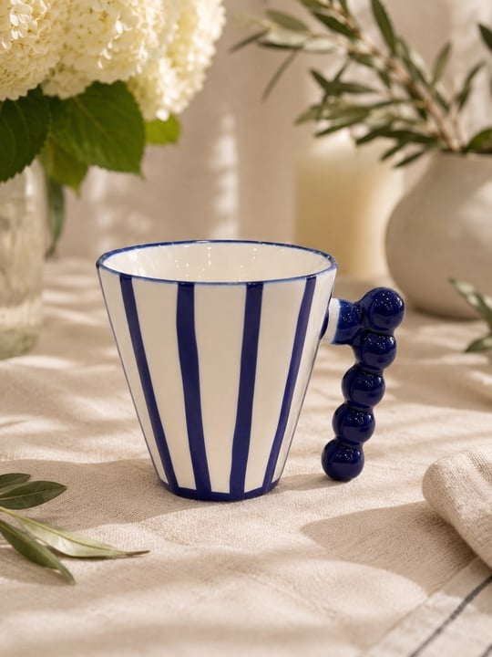 Tekli Porselen Wilder Blue Kupa 295 ml