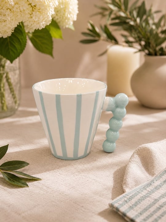 Tekli Porselen Wilder Green Kupa 295 ml