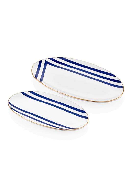 The Mia Ligne Oval Servis 2li Set - 26cm & 29cm