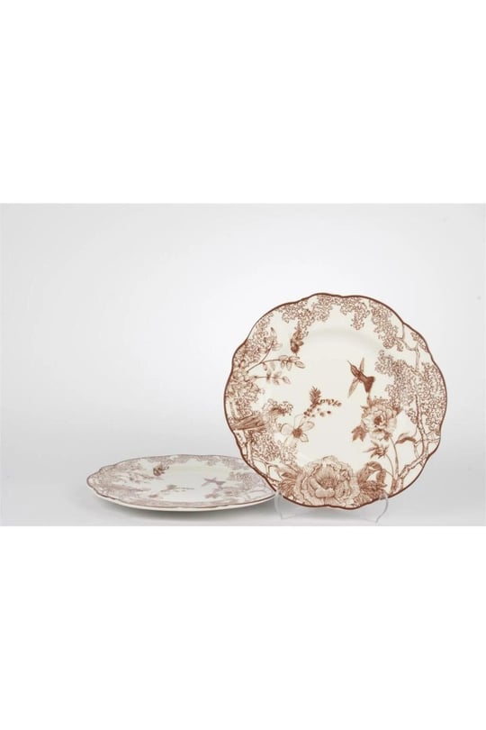 Toile De Rose 2li Pasta Tabağı 21cm
