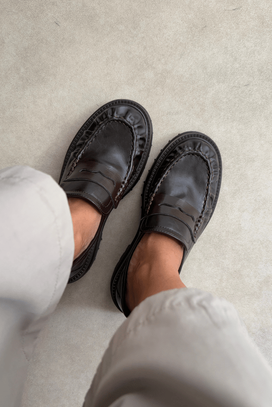 Kadın Loafer ACI KAHVE