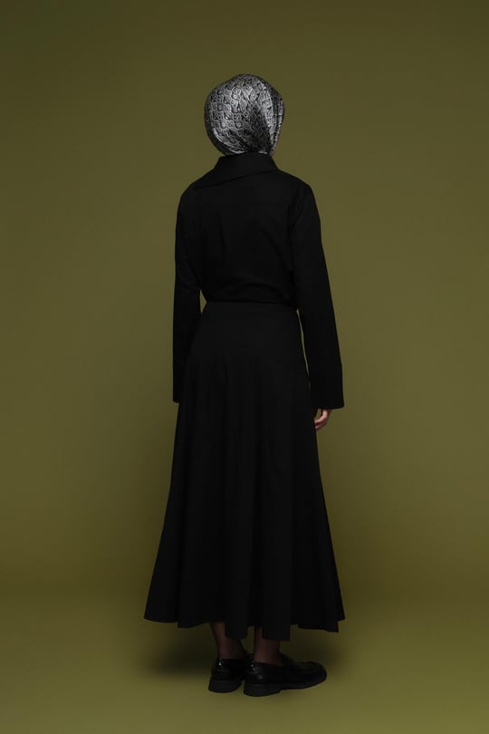 Poplin Tunik Siyah