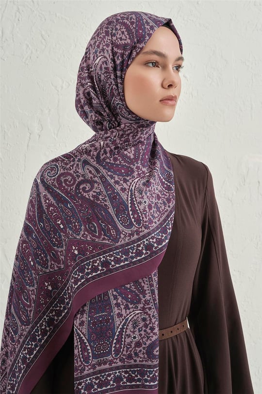 Armine Premium Pure Etnik Desen Şal 4 04 