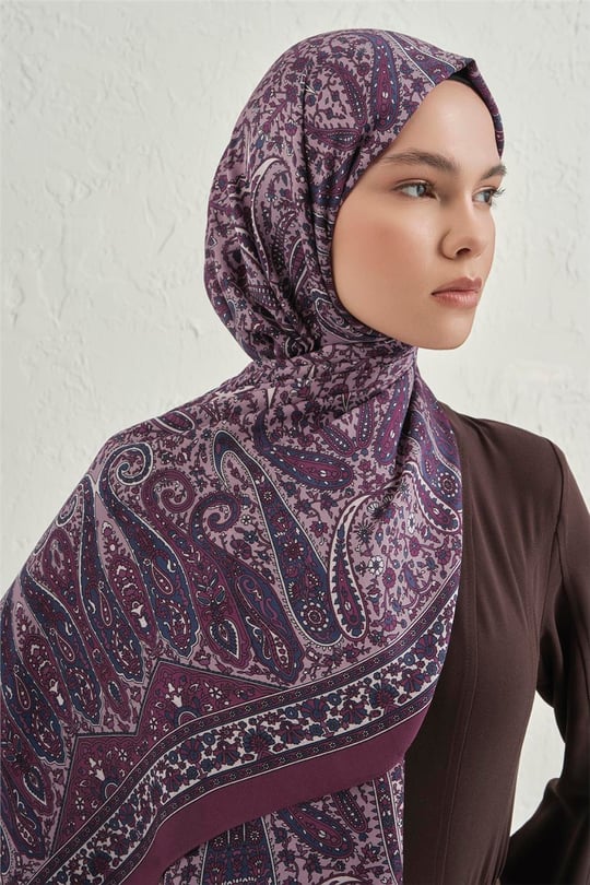 Armine Premium Pure Etnik Desen Şal 4 04 