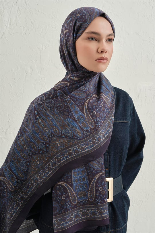 Armine Premium Pure Etnik Desen Şal 4 27 