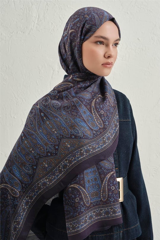 Armine Premium Pure Etnik Desen Şal 4 27 