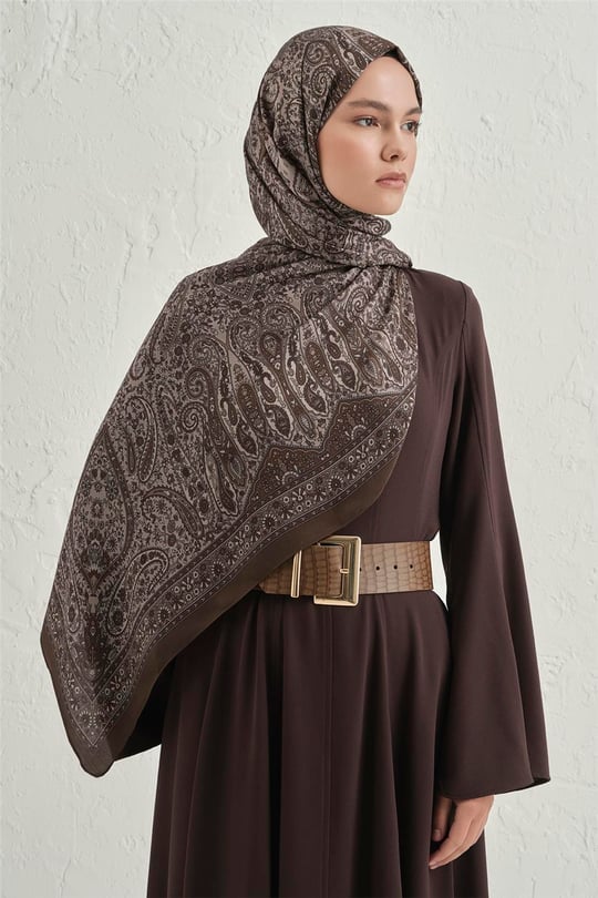 Armine Premium Pure Etnik Desen Şal 4 44 
