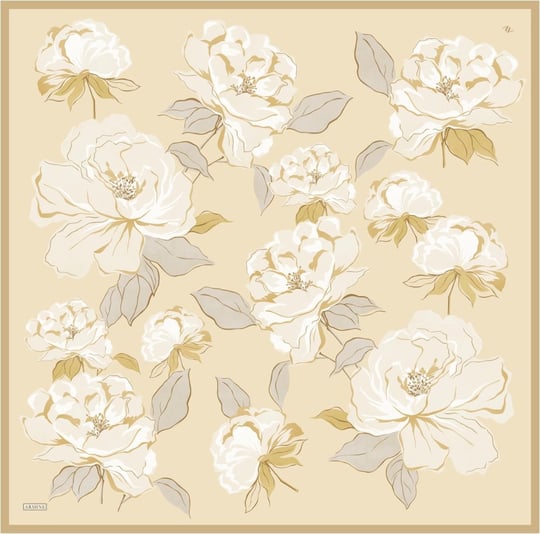 Armine  Saf İpek Twill Eşarp 9509D 07