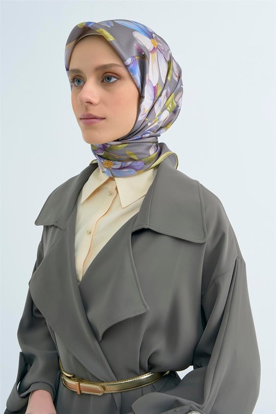 Armine  Saf İpek Twill Eşarp 9524D 33 