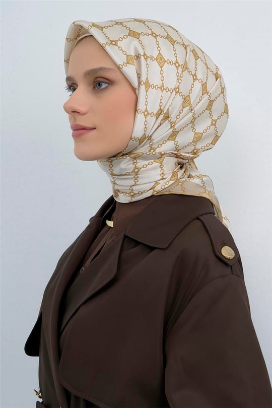 Armine  Saf İpek Twill Eşarp 9530D 06 