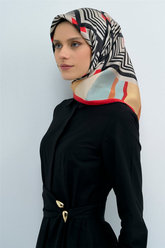 Armine  Saf İpek Sura Eşarp 9534D 86