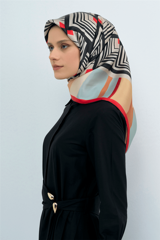 Armine  Saf İpek Sura Eşarp 9534D 86