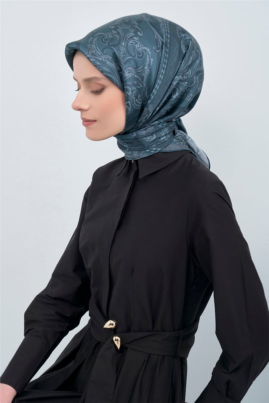 Armine  Saf İpek Twill Eşarp 9537D 84