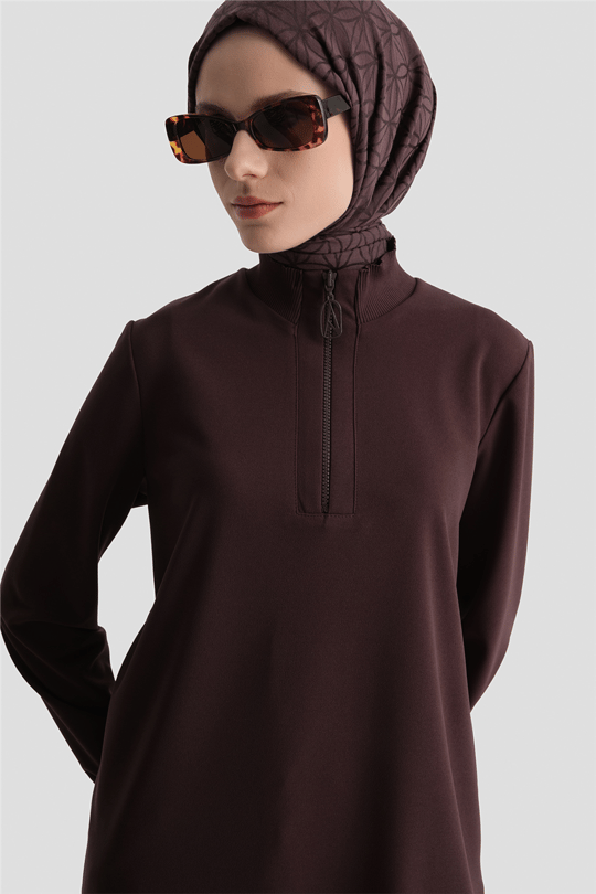 Armine  Trend Tunik 25KT465 Kahverengi 