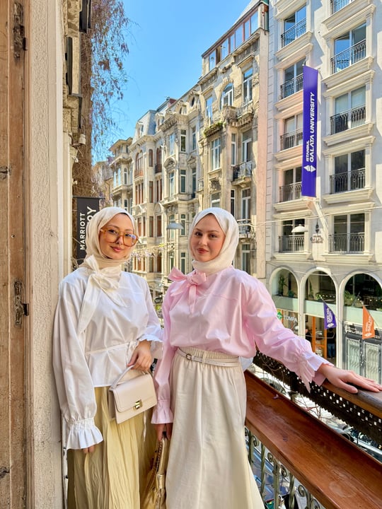 Yaka Bağlamalı Çima Detay Bel Bağlamalı Bluz Pembe