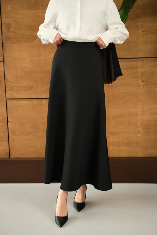 Beli Lastikli Scuba Etek Siyah