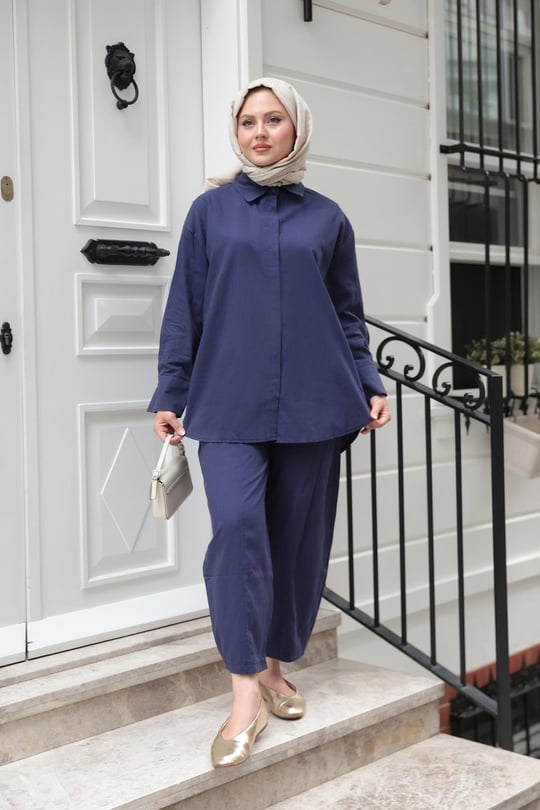 Gizli Patlı Takım Lacivert