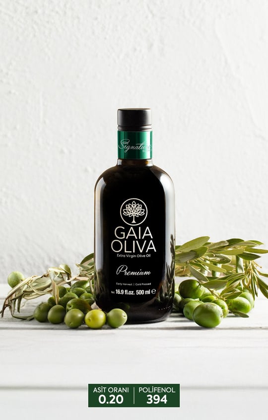 Premium Signature Blend 500 ml Erken Hasat Natürel Sızma Zeytinyağı