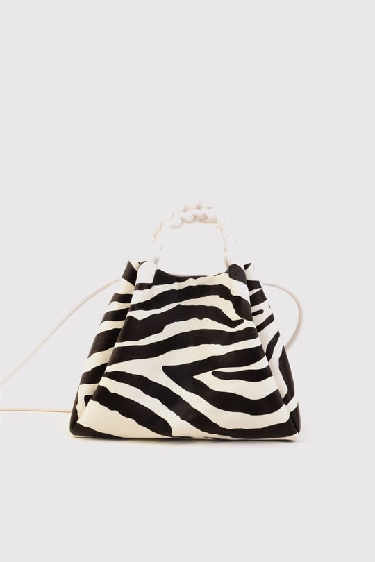 Zebra Kadın Desenli El ve Çapraz Çanta
