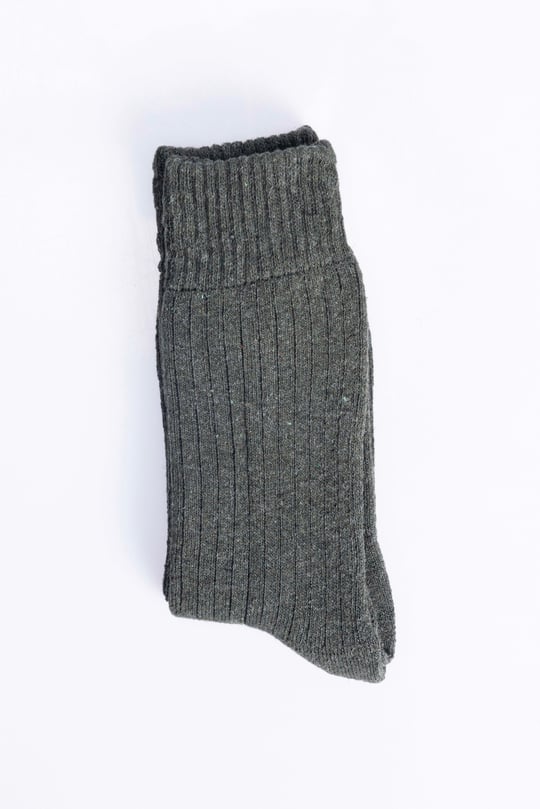 Kalın Kışlık Haki Çorap - TUDORS