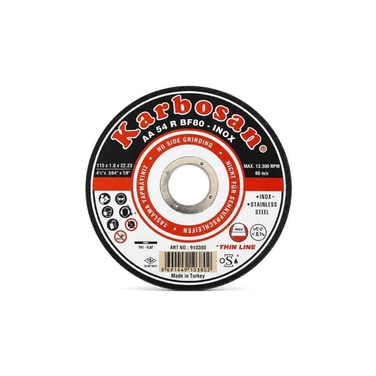 Metal Kesme Taşı 180x3.0x22.23 mm