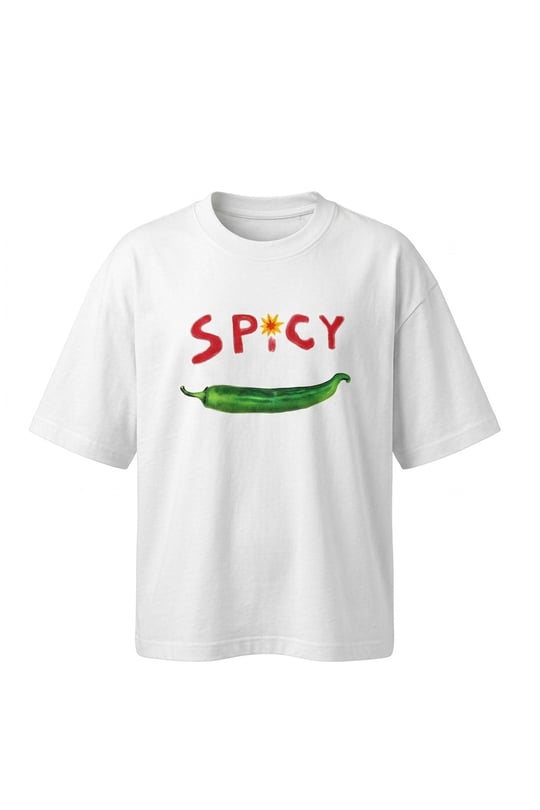 Premium Yeni Sezon Baskılı T-Shirt- EKRU