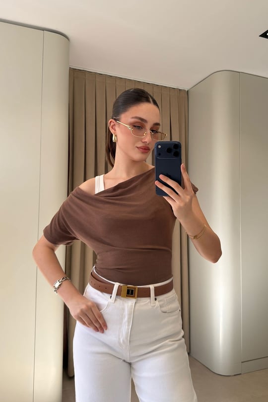 Yeni Sezon Atletli Bluz Takım- KAHVERENGİ