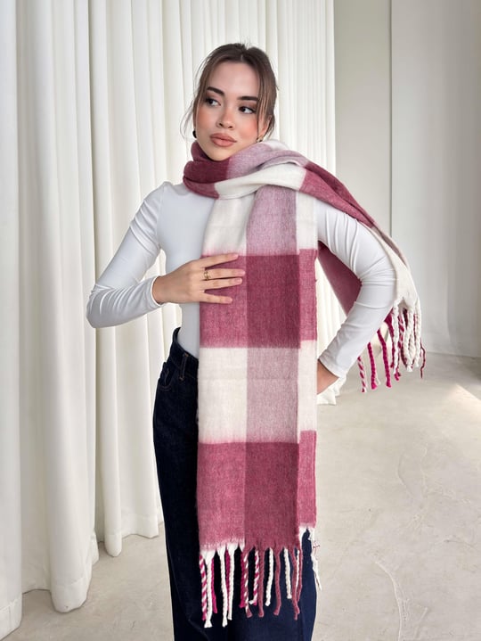 Desenli Şal 26K208