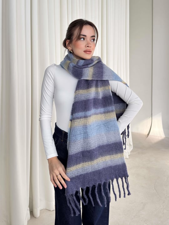 Desenli Şal 26K208