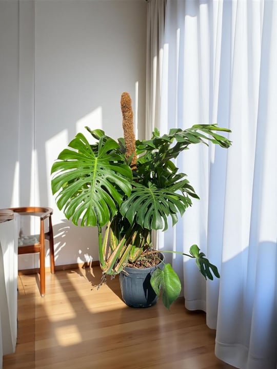 Deve Taban Bitkisi | Canl Monstera eitleri
