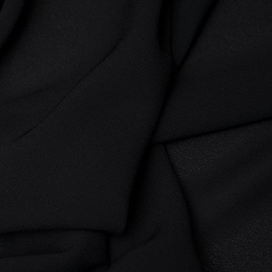 Zara Krep Kumaş Siyah 15