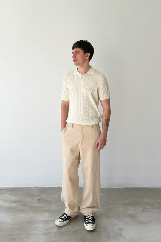 Basic Baggy Pantolon