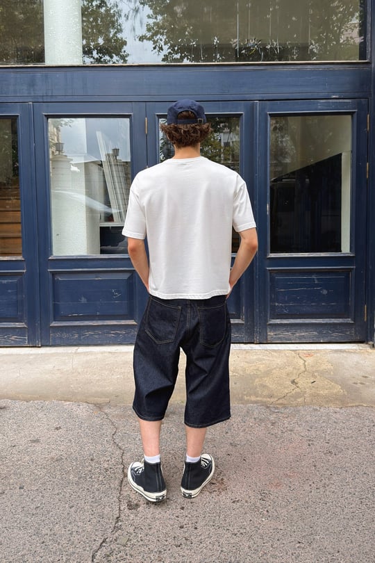 Basic Boxy Fit Ekru Tişört