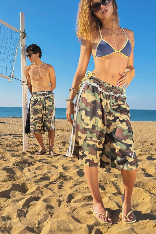 Camo Pattern Jorts