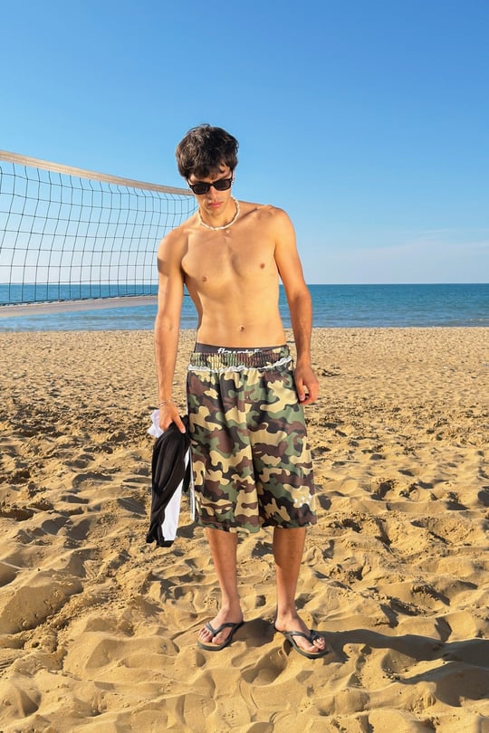 Camo Pattern Jorts