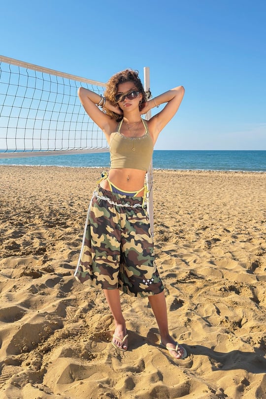 Camo Pattern Jorts
