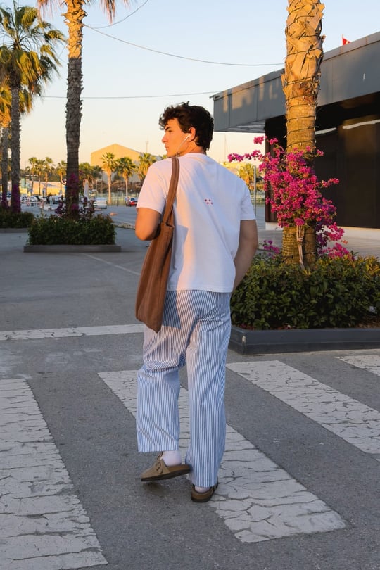 Çizgili Pijama Pantolon