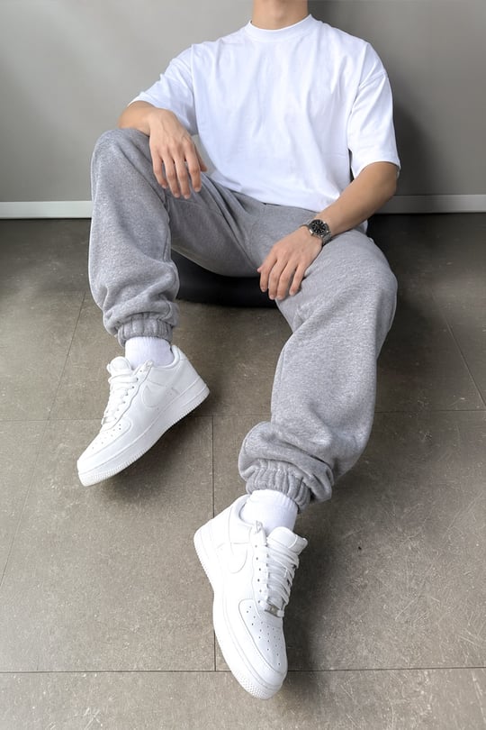Regular Jogger Eşofman Altı Gri