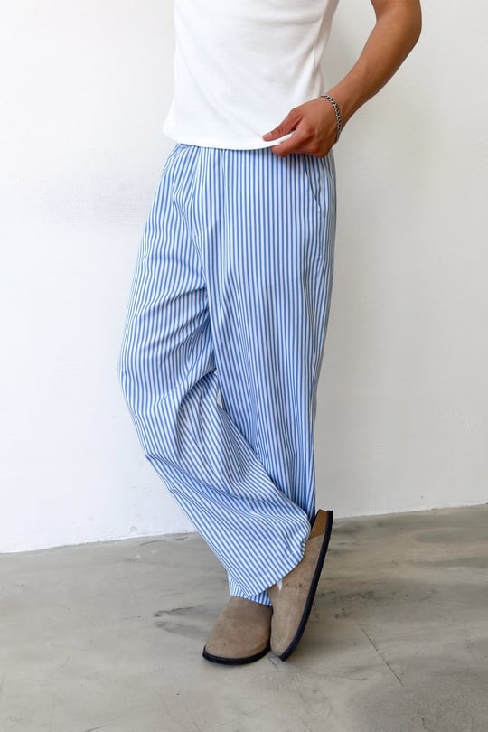 Çizgili Pijama Pantolon