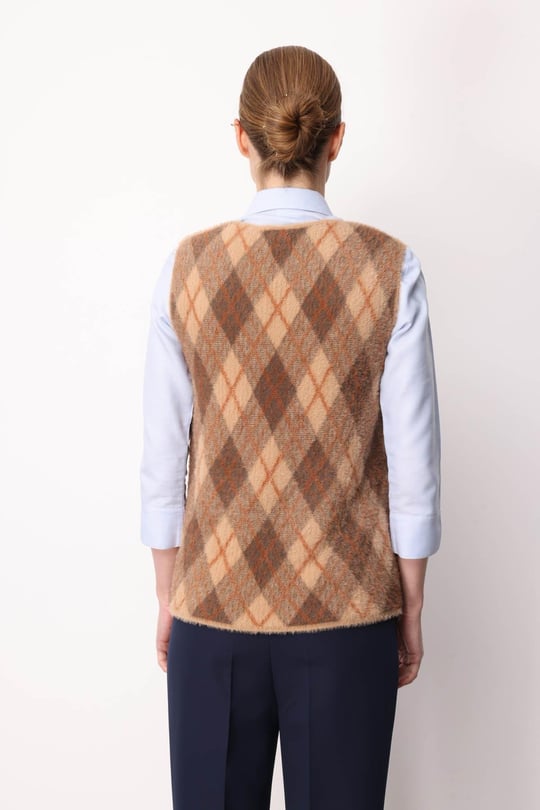 Kadın Baklava Desenli Süveter 37