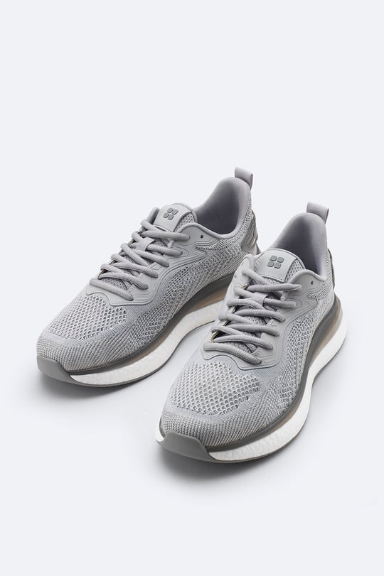 Gri Nefes Alan Sneaker Ayakkabı