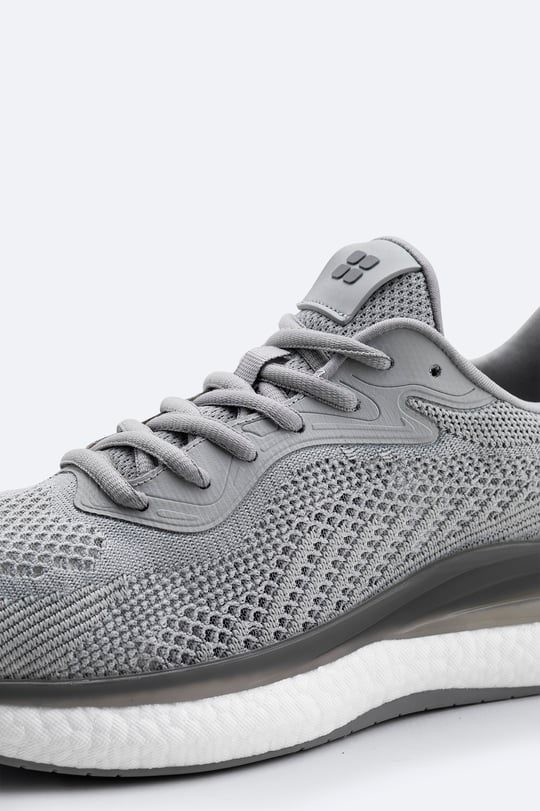 Gri Nefes Alan Sneaker Ayakkabı