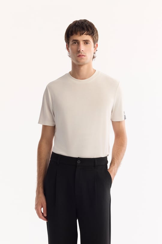 Siyah Klasik Bel Bi-Stretch Kolay Ütülenen Pantolon