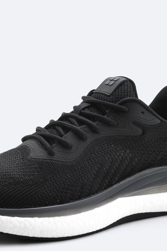 Siyah Nefes Alan Sneaker Ayakkabı