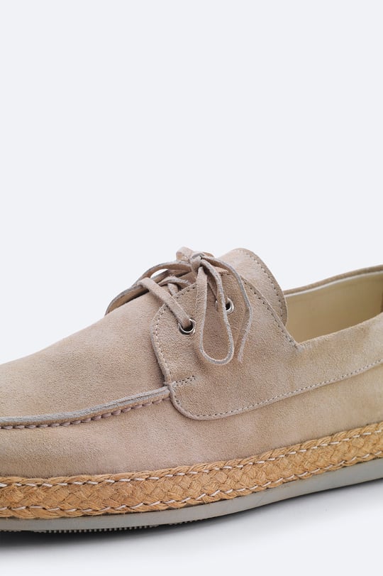 Taş Süet Loafer Ayakkabı