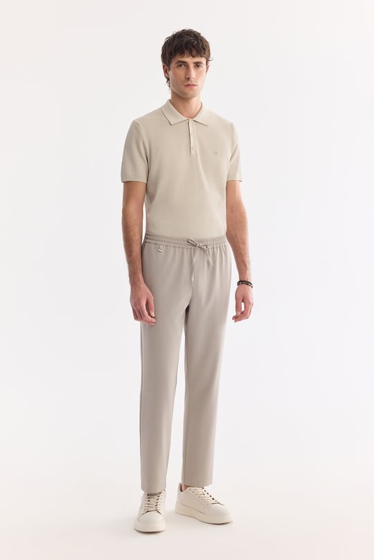Taş Beli Lastikli Soft Touch Nefes Alan Pantolon
