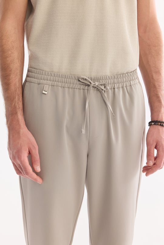 Taş Beli Lastikli Soft Touch Nefes Alan Pantolon
